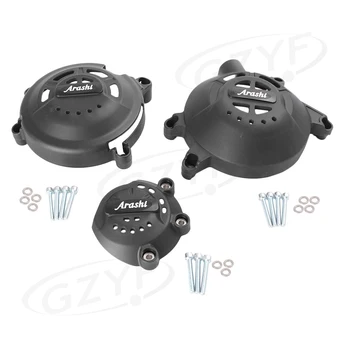 

GZYF For Honda CBR500 2013 2014 2015 2016 Engine Case Alternator Generator Stator Guard Cover Protector 3pcs/set