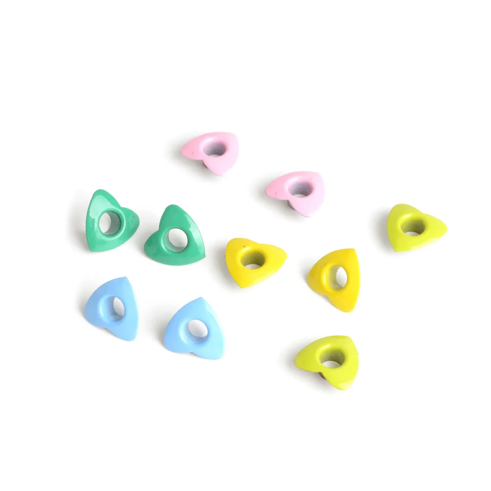 

New Scrapbook Eyelet Metal eyelets For Scrapbooking garment eyelets Heart Shape 100pcs/lot