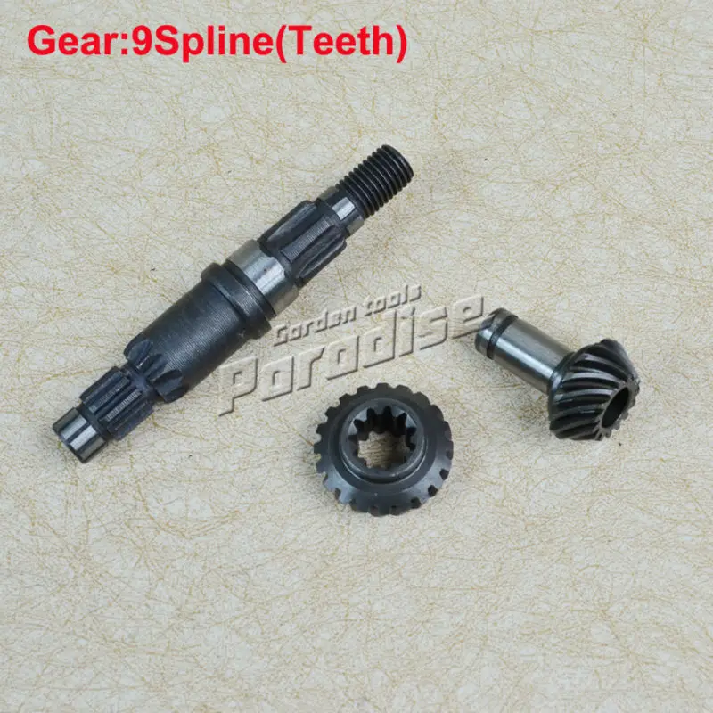

26mm 28mm 9 Teeth Gear Set Use For Brush Cutter Gear Case Grass Trimmer Gear Box Grass Cutter Gear Assy