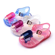 Baby Children Popsicle Design Sandals Children's Shoes Non-Slip Soft Bottom Jelly Toddler Shoes Baby Children Popsicle Design Sandals Children's Shoes Non-Slip Soft Bottom Jelly Toddler Shoes