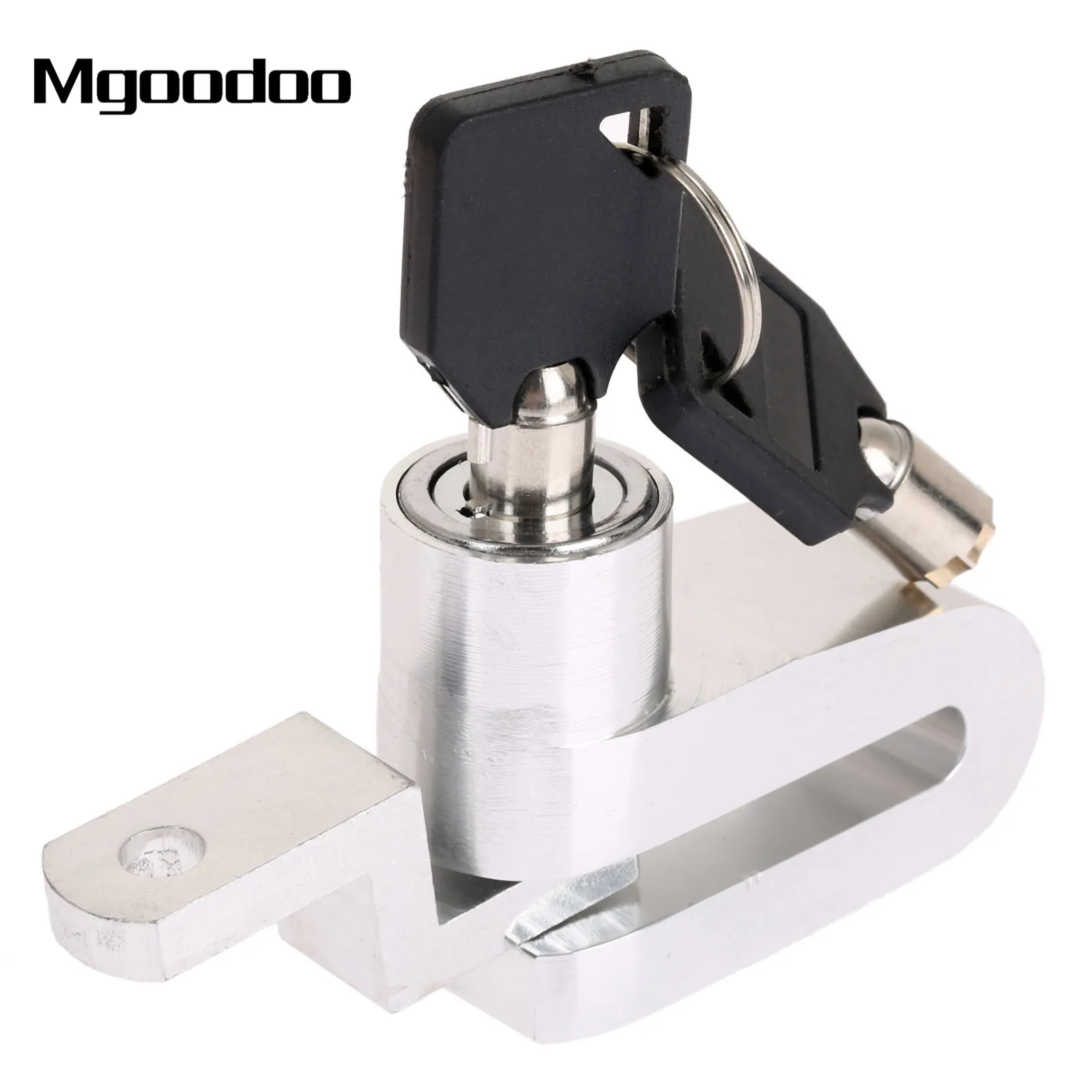 

Mgoodoo Motorcycle Bike Bicycle Disc Disk Brake Lock Security Anti-theft Alarm Lock Motorbike Theft Protection Stainless Alloy