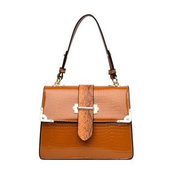 

QINRANGUIO Shoulder Bag Women 2020 Fashion Women Leather Handbags Patent Leather Women Bag Crossbody Bags for Women Bolsos Mujer