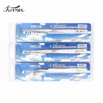 

VETUS 2018 New 38 HRC ST series Stainless Steel Industrial Anti-static Tweezers Eyelash extension tool