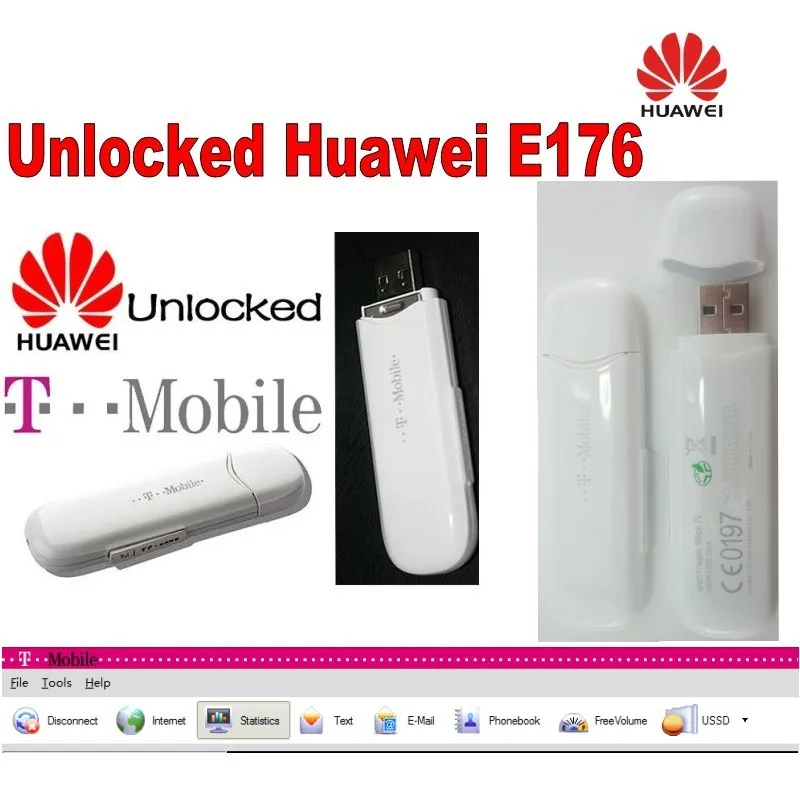 3,5G USB Беспроводной модем 2100 МГц для WCDMA, поддержка для планшетов Google PC huawei E176
