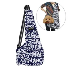 ПЭТ переноска для собак сумки для переноски Регулируемый одного плеча мешок Оксфорд уличная переноска для котенок кошка собака Кроссбоди сумка для переноски