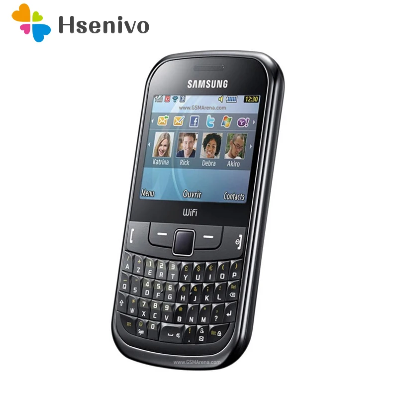 S3350 оригинальный 100% разблокированный Samsung 2 4 дюйма GPRS GSM дешевый мобильный телефон