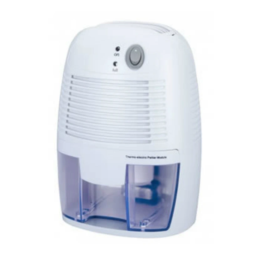 

Mini Dehumidifier for Home Portable 500ML Moisture Absorbing Air Dryer with Auto-off and LED Indicator Air Dehumidifier