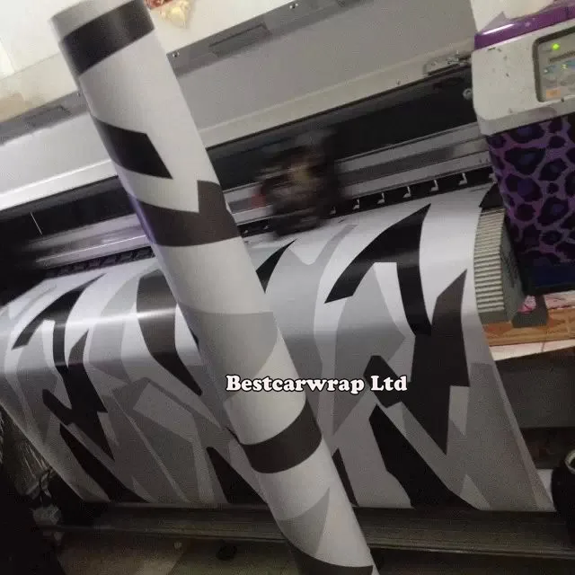 Aliexpress.com : Buy DIY Camo Car Wrap White / Black Boat 