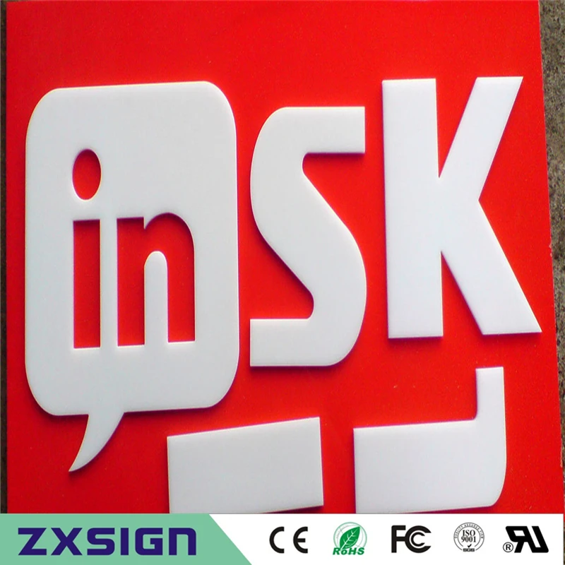 white acrylic letters02
