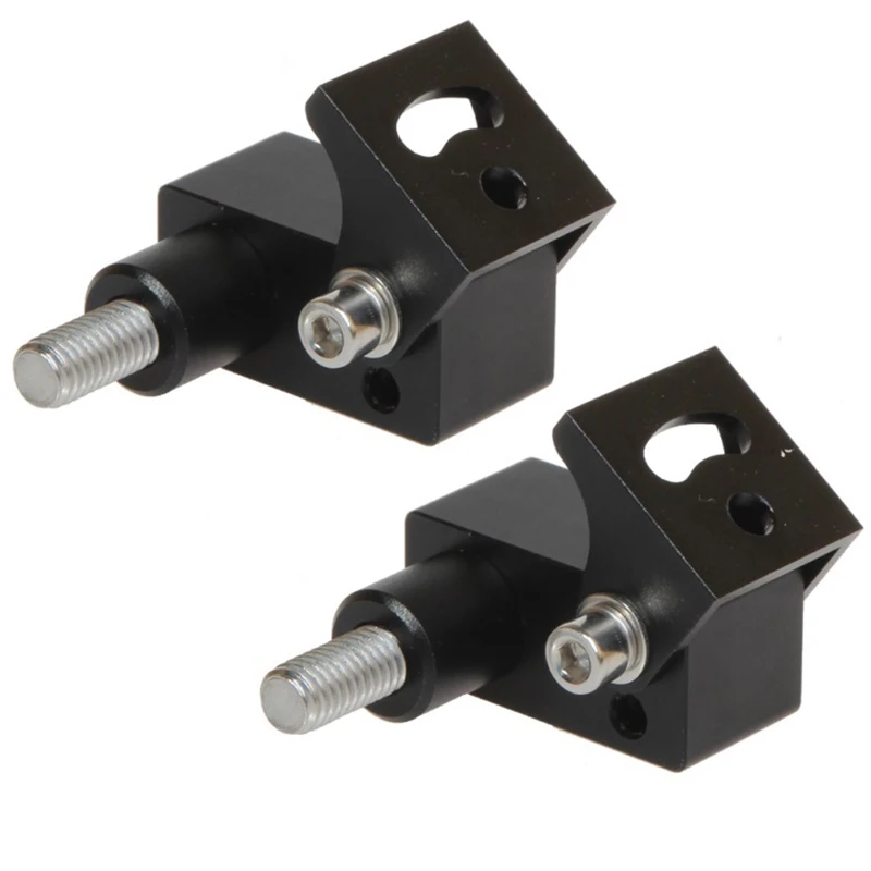 

2 Sets Of M8 Motorcycle Head Fog LED Light Bracket Mounting Post Support Base