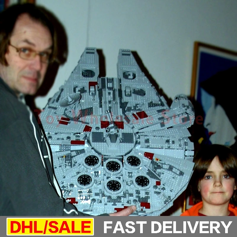 

LEPIN 05033 5265Pcs Star Wars Ultimate Collector's Millennium Falcon Building Block Set Bricks lepins toys Clone 10179