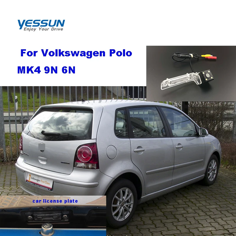 Камера заднего вида Yessun для Volkswagen Polo MK4 9N 6N | Автомобили и мотоциклы