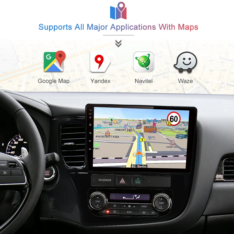 AWESAFE 2 din Android 8 1 автомобильный DVD плеер GPS для Mitsubishi Outlander 3 2012 2013 2014 2015 2016 2017 2018 стерео