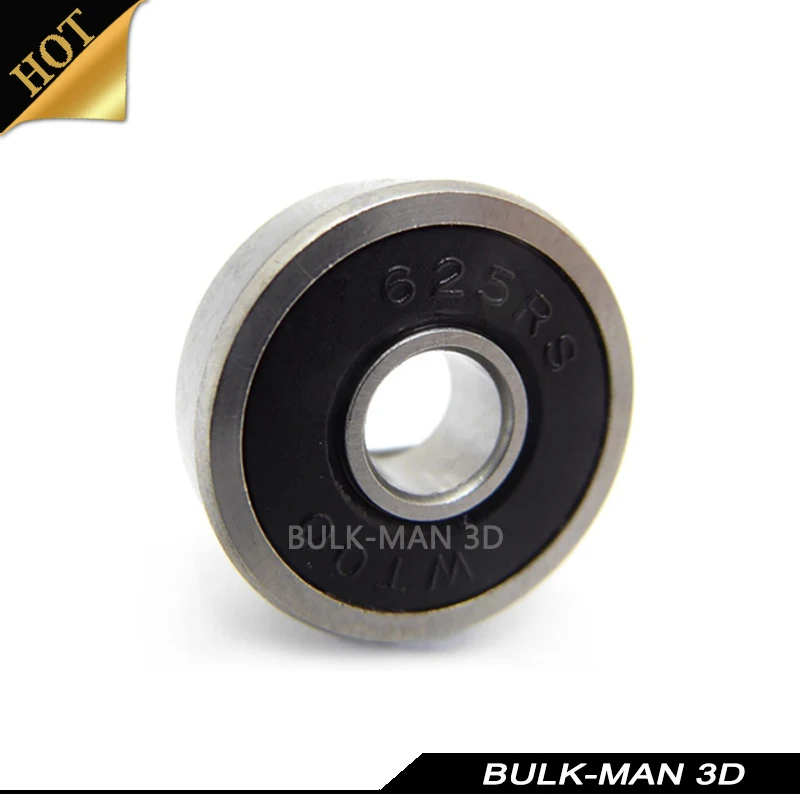 625RS 625 2RS Deep Groove Ball Bearings 5x16x5mm Steel miniature