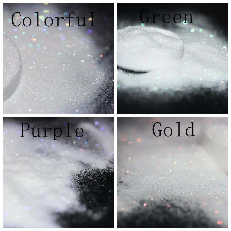Nail Glitter Nail Decoration 0.1mm Holographic for DIY Lipstick Cosmetics Nail Art