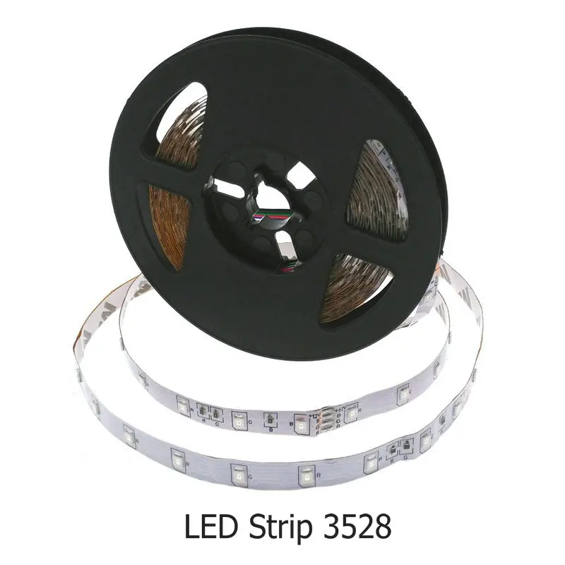 RGB 3528 Tira CONDUZIDA 300LED 12V Decora o Ilumina o Flex vel N o 