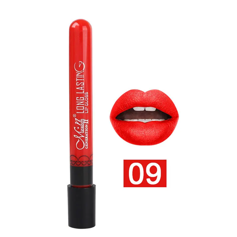 Menow L11008 38 цветов, женский блеск для губ, губная помада, косметический матовый увлажнитель длительного действия, сексуальный блеск для губ, водонепроницаемый, красота, жидкость - Цвет: 09