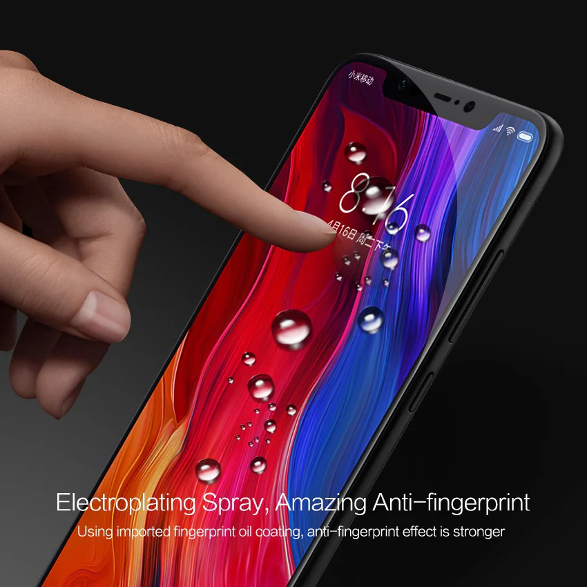 Закаленное стекло Xiaomi Pocophone F1 защитная пленка для экрана TCICPC 9H 2.5D полное покрытие