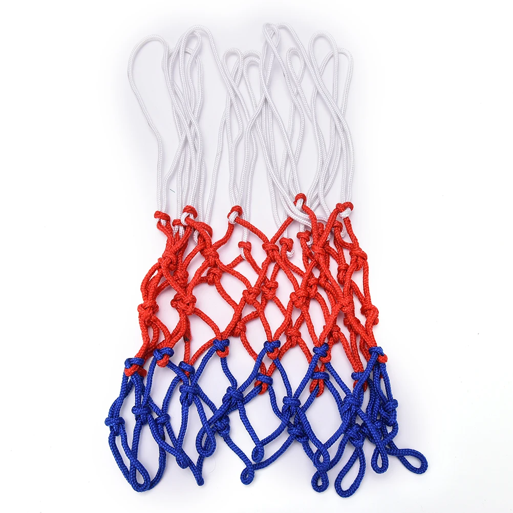 New Standard Nylon Bold Type Durable Thread Sports Basketball Hoop Mesh Net Backboard Rim Ball Pum