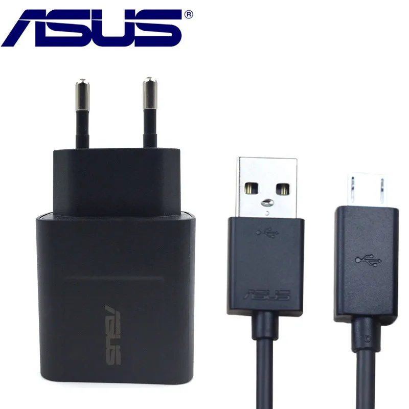 

Original ASUS charger Zenfone 5 3 2 4 max zc554kl Moile phone 5.35V/2A USB wall Travel power AC Adapter &Micro usb data Cable