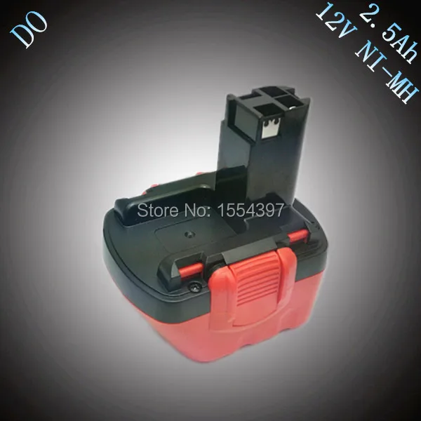 

Sale 12V 2500mAh Ni-MH Rechargeable Power Tool Battery Replacement for Bosch 12V BAT139 BAT043 BAT045 BAT046 BAT049 BAT120