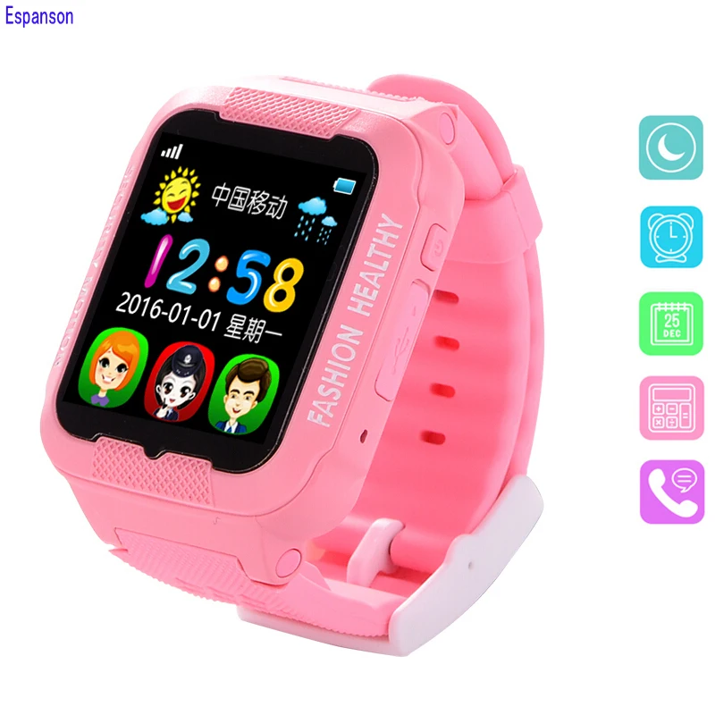 

Espanson K3 IP67 Children Smart Watch With GPS Camera Emergency Security Anti Lost SOS For ISO Android waterproof baby Watch Q3