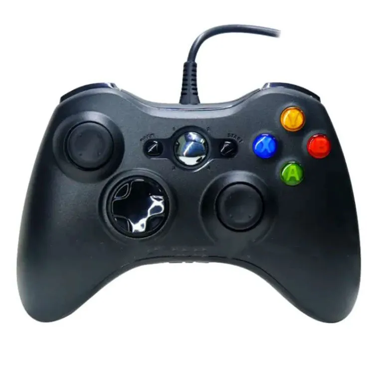 

Factory wholesale Gamepad For Xbox 360 Wired Controller For XBOX 360 Controle Wired Joystick For PC Wired gamepad support OEM