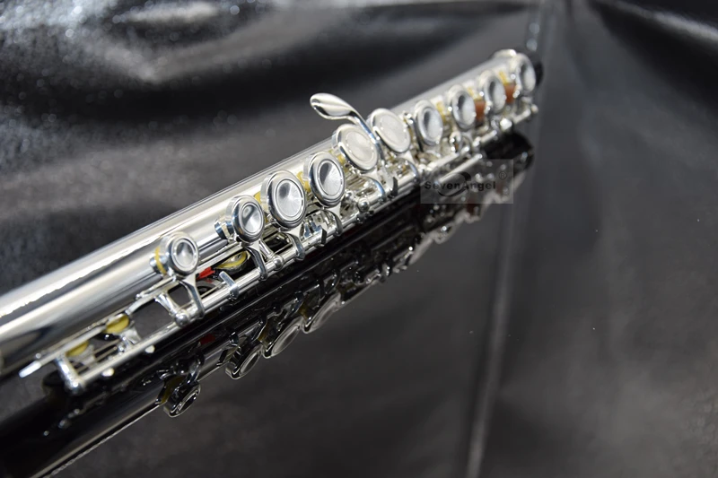 Top Japan Flute 16 Hole with E Key YFL 271/271S Silver Plated Flute C Key White Copper Flauta Transversal Music Instrumentos