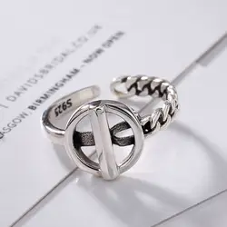 L & p 2018 Мода 925 Серебряное кольцо для Для женщин оригинальный Дизайн компиляции geometrysterling кольцо Ювелирные украшения оптовая продажа