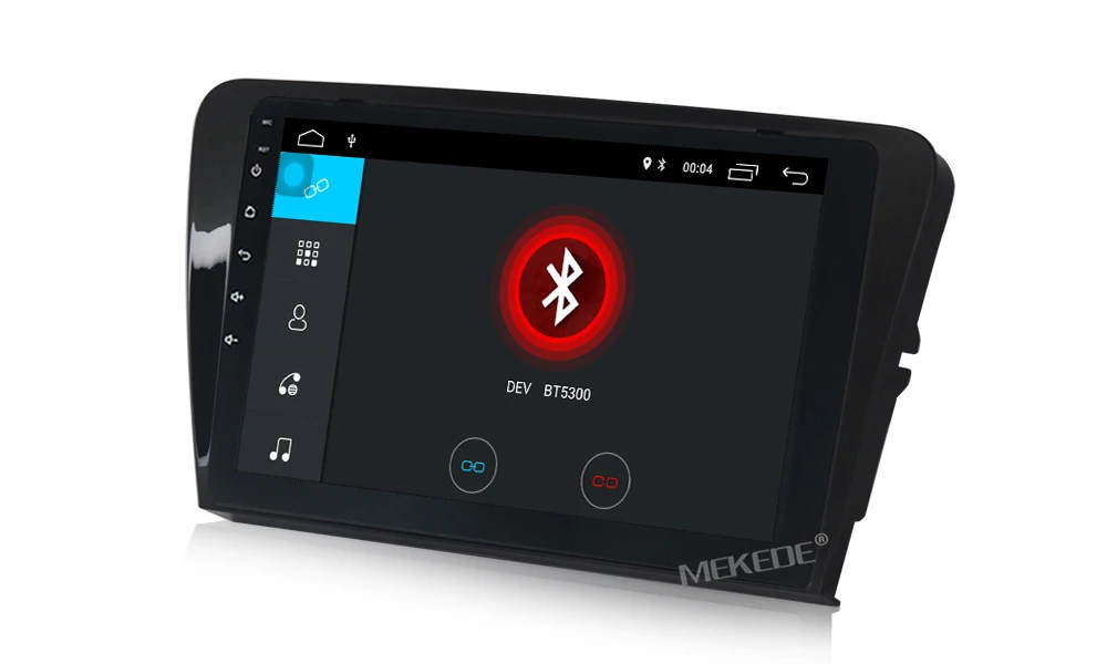 Cheap MEKEDE Android 8.1 car dvd gps multimedia player For SKODA Octavia 2013-2018 A7 car dvd navigation radio video audio player 8