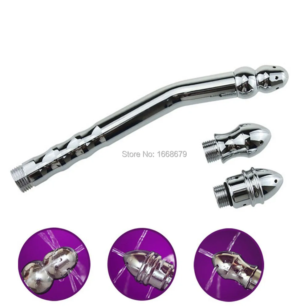 Bidet Faucets Rushed Anal Douche Shower Cleaning Enemator With 3 Styles