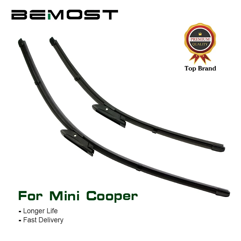 BEMOST Car Windscreen Wiper Blades Natural Rubber For Mini Cooper