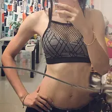 Сексуальный топ из сетчатой ткани, дышащий, ударопрочный, красивая одежда для йоги, спортивный бюстгальтер для бега