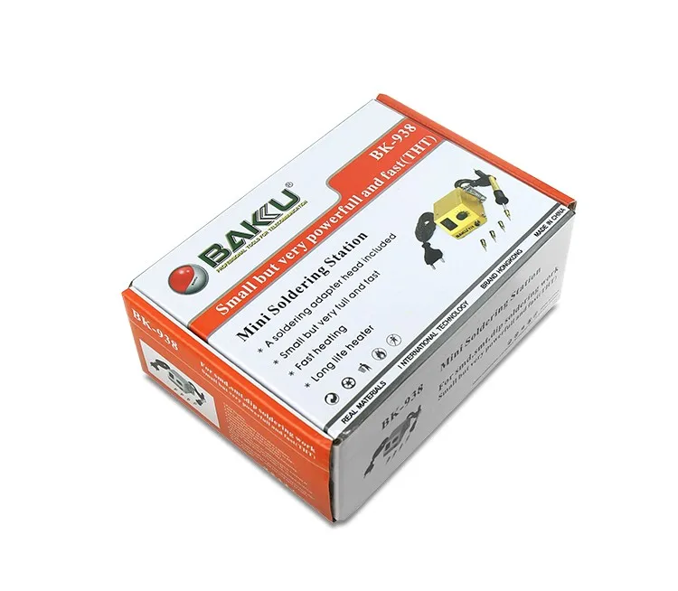 BK 938 паяльная станция BAKU 220 В/110 В. Для паяльных работ SMD SMT DIP. Долговечный