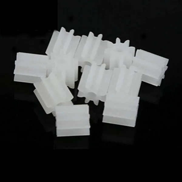 

20pcs spindle gear plastic 8 tooth 1mm aperture DIY model