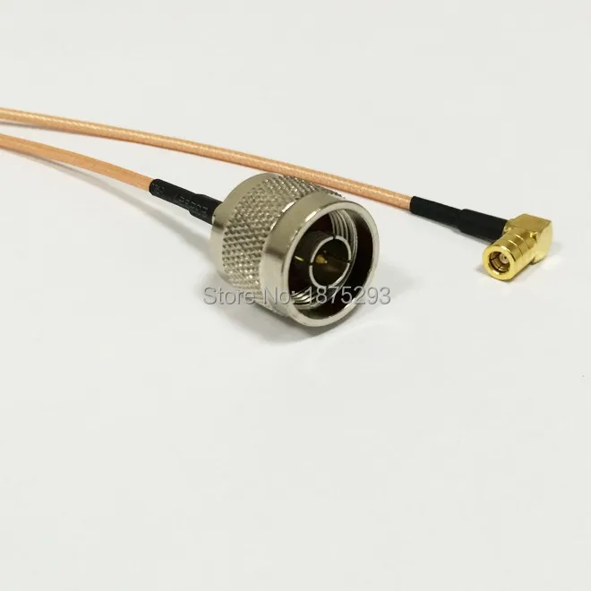 

N type male plug switch SMB female right angle pigtail cable RG316 15cm 6inch NEW Wholesale