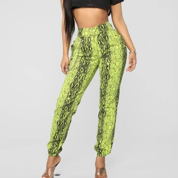 

Women Snake Slim Fit Ladies Stretchy Skinny Jegging Harem Pants Ladies Hugh Waist Casual Loose Trousers 2019