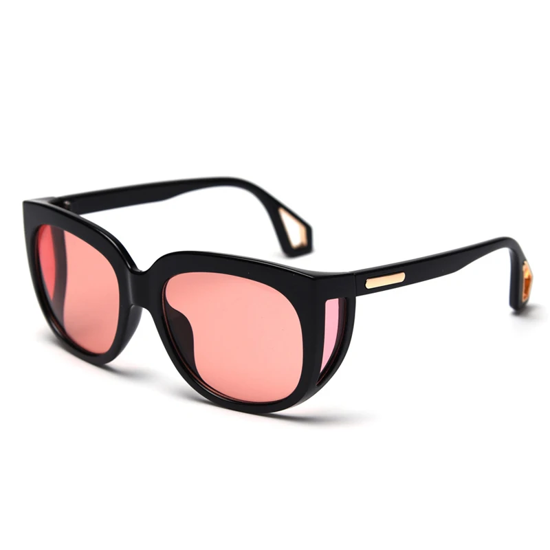 PAWXFB 2019 Big Frame Sunglasses Women Fashion Oversized Square Sun Glasses for Female Vintage Shades UV400