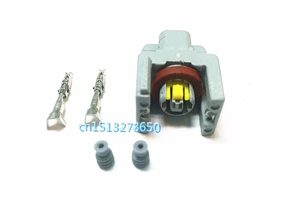 

1 Sets Delphi 2Pin Auto fuel injector Waterproof connector spray nozzle/oil atomizer plug 240PC024S8014 car plug connectors