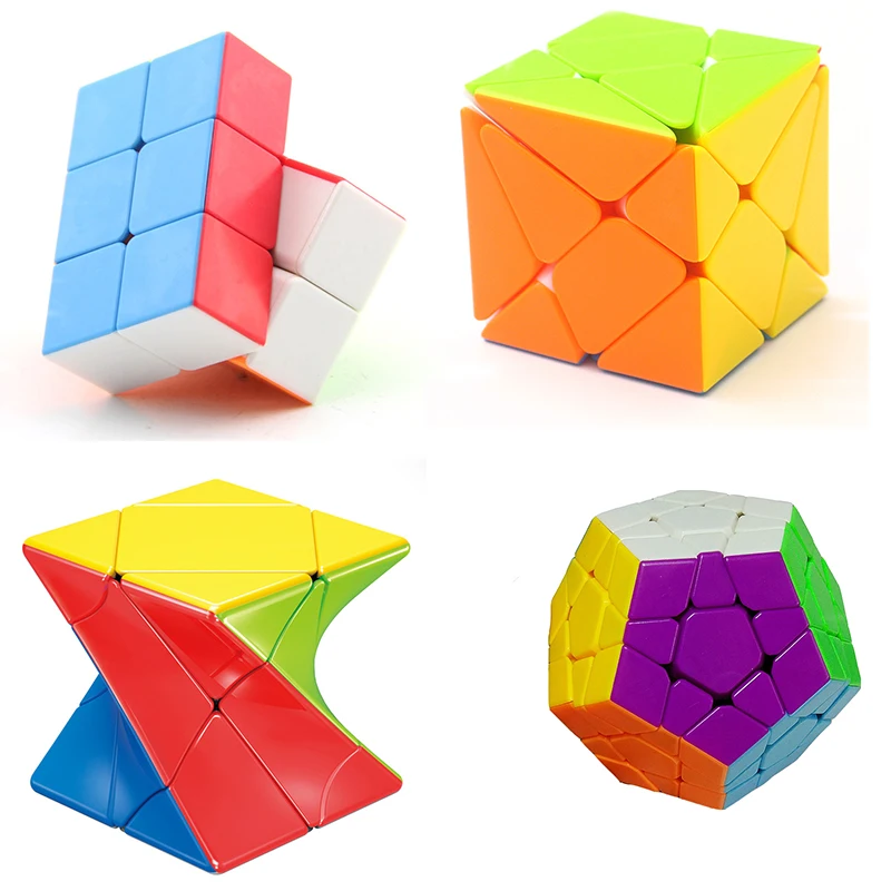 Продукт цветной куб деформированный трехшаговый косой ребенок взрослый пазл родитель-ребенок игрушка цветной Твист Гладкий волшебный Графический куб