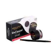 Порошок Подводка для глаз Gel Eyeliner Водонепроницаемый Eye Liner естественный макияж Профессиональная Косметика