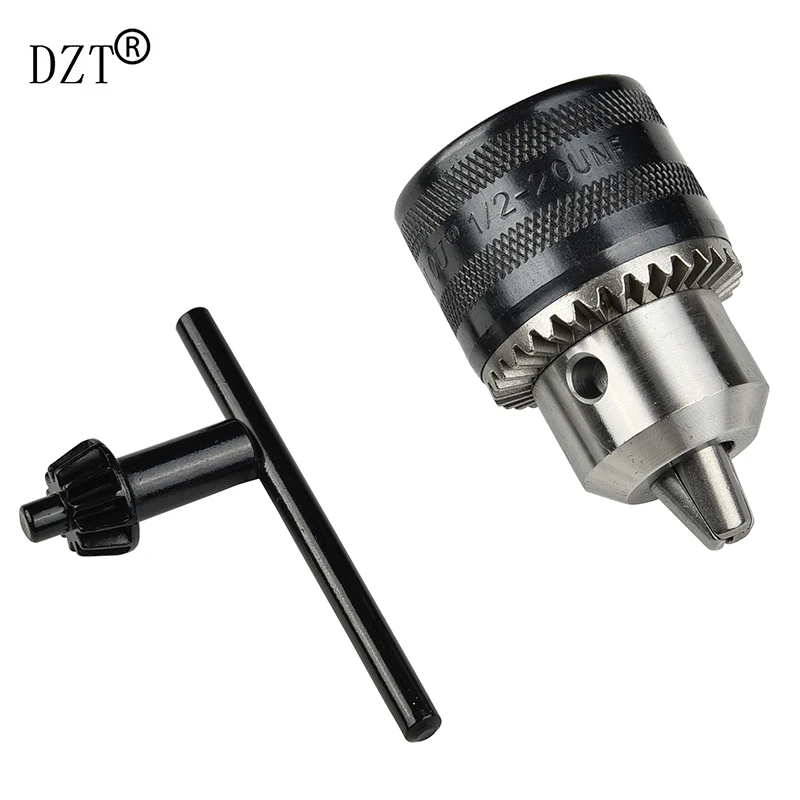 1.5 13mm Drill Chucks With Chuck Key Mini Electric Motor Shaft