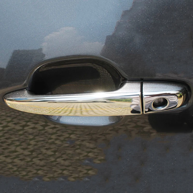 Хромированная крышка дверной ручки для Toyota Camry Highlander Trim 4runner Sienna Avalon Tacoma Lexus Gx 470 Rx