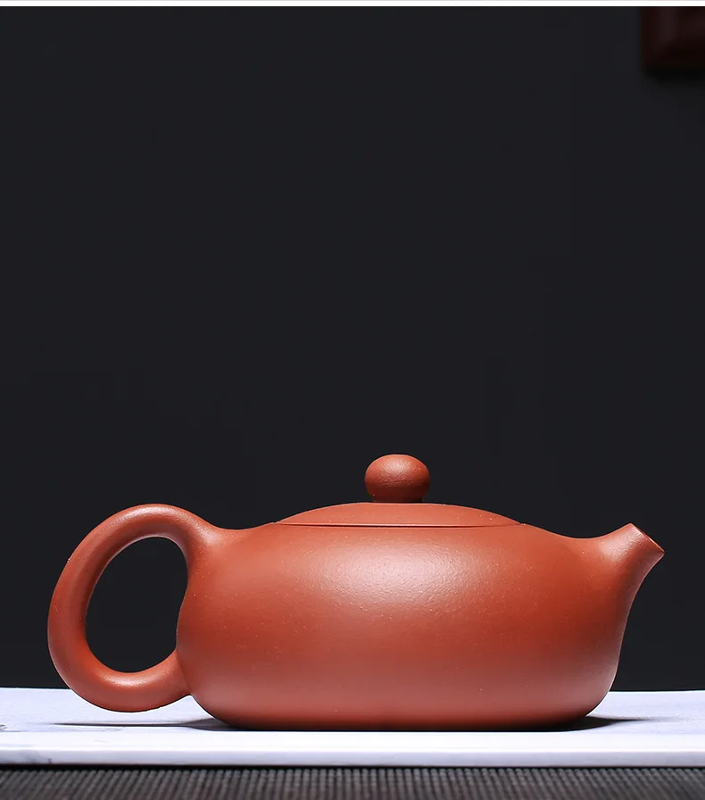 230 мл Yixing Xi Shi чайник с замком для воды, керамический чайник, плоский чайник Xi Shi power Faction Artist, полностью ручной чайник для приготовления чая, чая