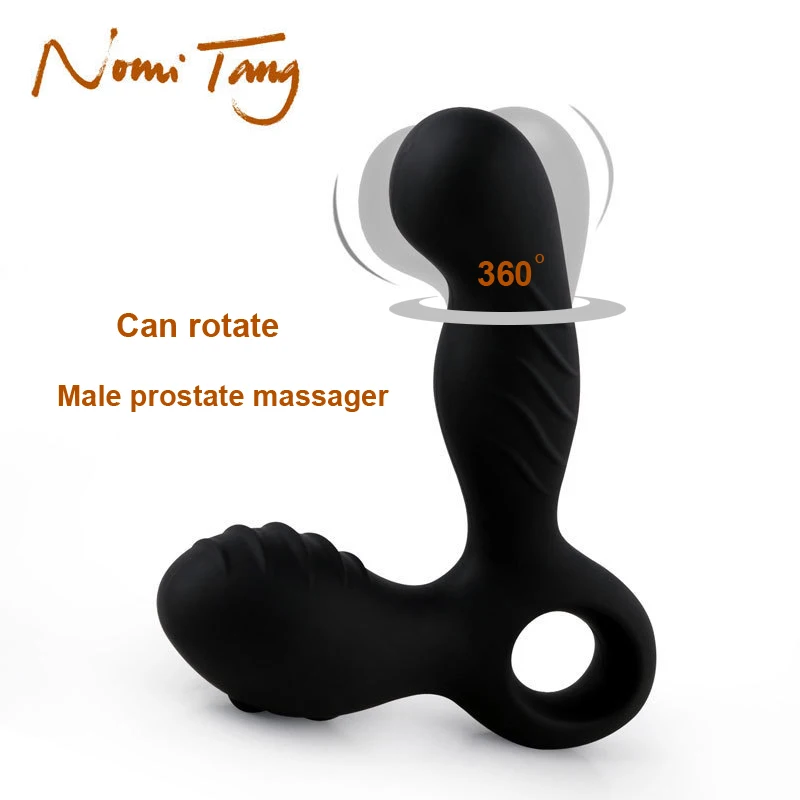 Натуральная Германия NOMI TANG SPOTTY 360 градусов вращающийся массажер простаты g-точка