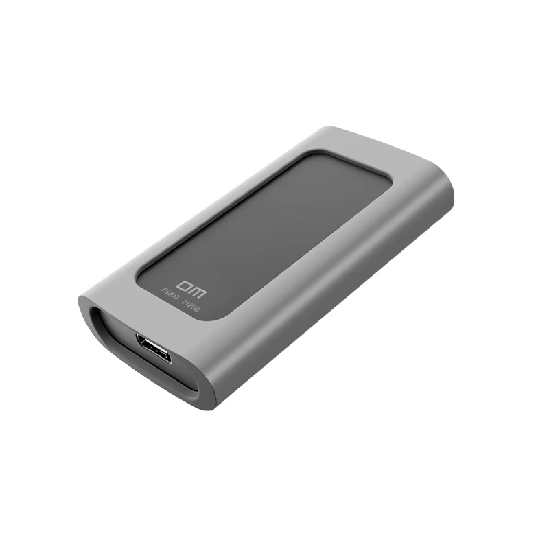 Твердотельный накопитель DM FS300 портативный SSD 512 ГБ высокоскоростной флеш Type C USB 3 1