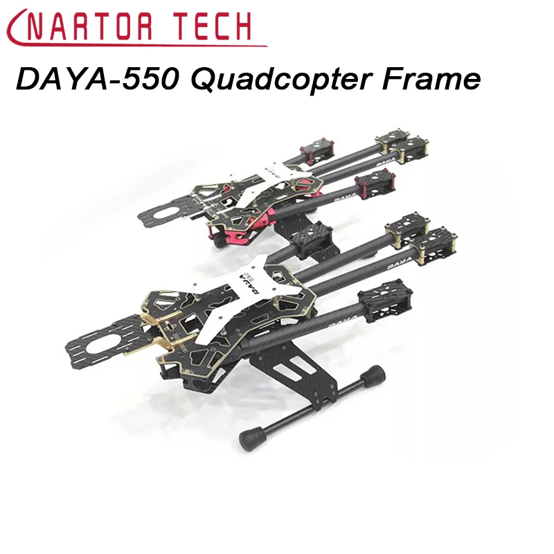 DAYA 550 мм складной 4 оси FPV системы Quadcopter рамки комплект черный красный цвет