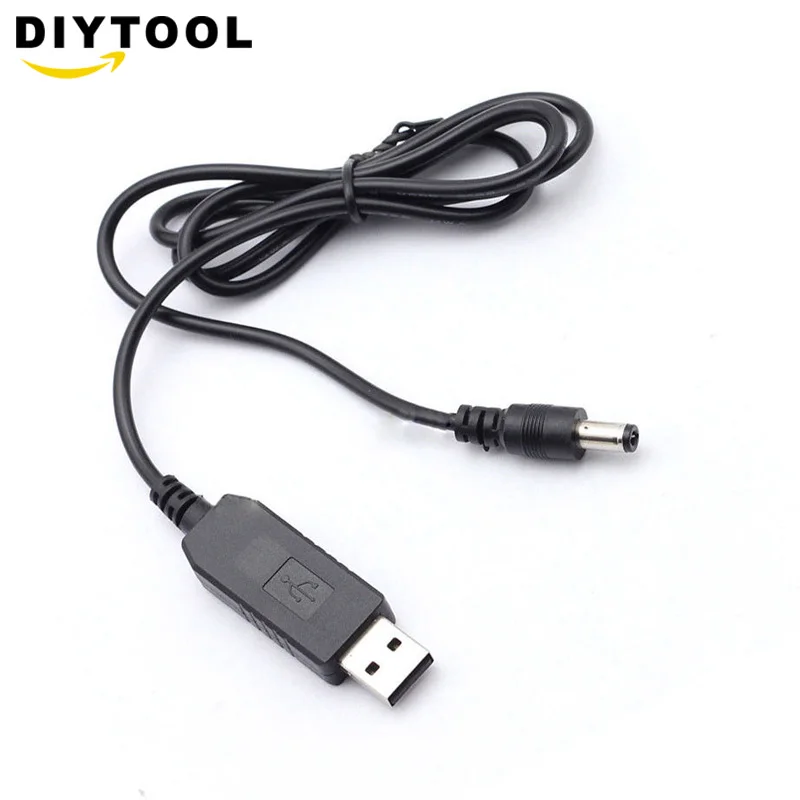USB DC 5V к 9V 12V повышающий кабель модуль конвертер 5 5x2 1mm 2 1x5 5mm Разъем usb гнезду