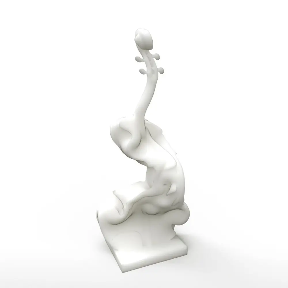 

Tooarts 3D Printed Sculpture Home Decoration Accessories Instrument Deconstruction Violin Escultura instrumentos musicais