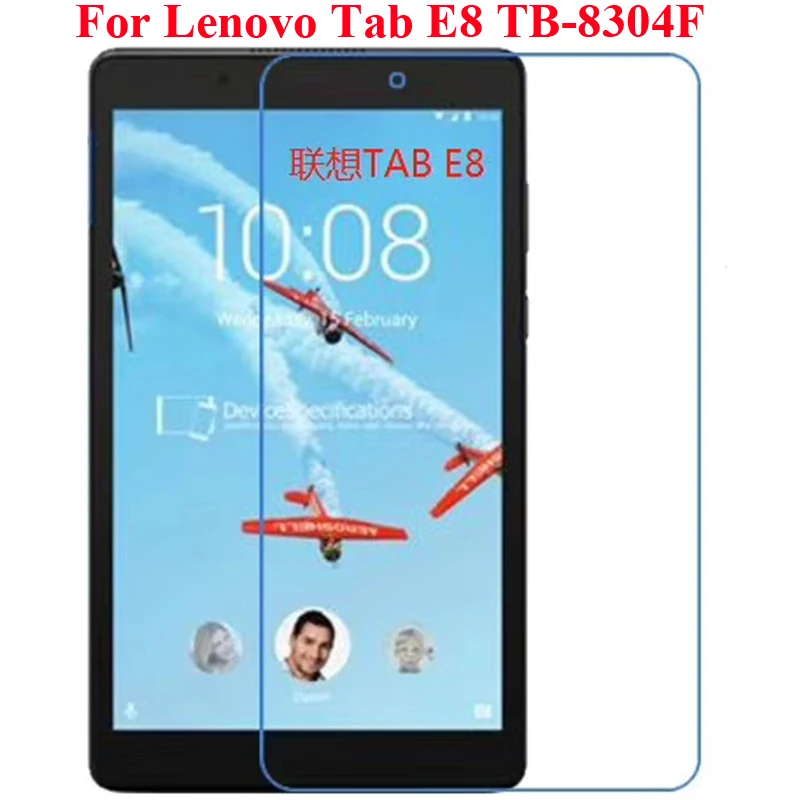 Защитная пленка для экрана из закаленного стекла Lenovo Tab E8 8304 8304X TabE8 TB-8304F 8304N 8 0